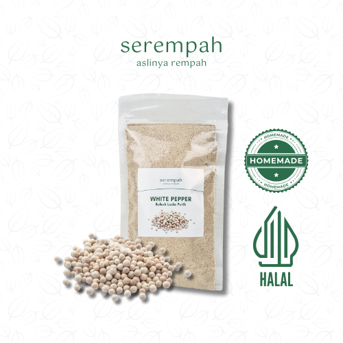 

SEREMPAH - White Pepper Bubuk Lada Merica Putih Bumbu Dapur