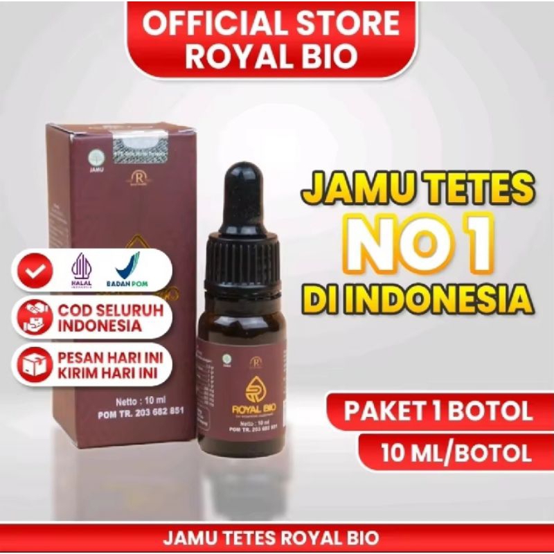 

Royal Bio Asli Jamu Tetes Herbal Efektif Obati Sakit Jantung Vertigo Hipertensi Tekanan Darah Tinggi Terbaik