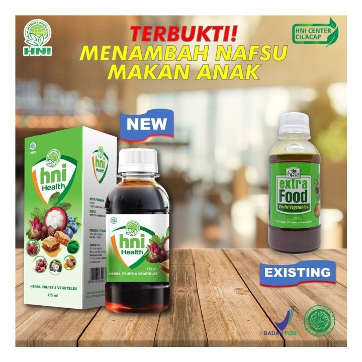 

EXTRA FOOD HNI HPAI SUPLEMEN ANAK 250ML