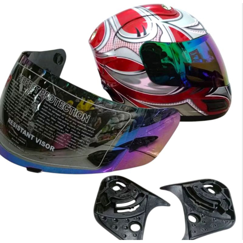 kaca helm WTC agiva model lama plus racet