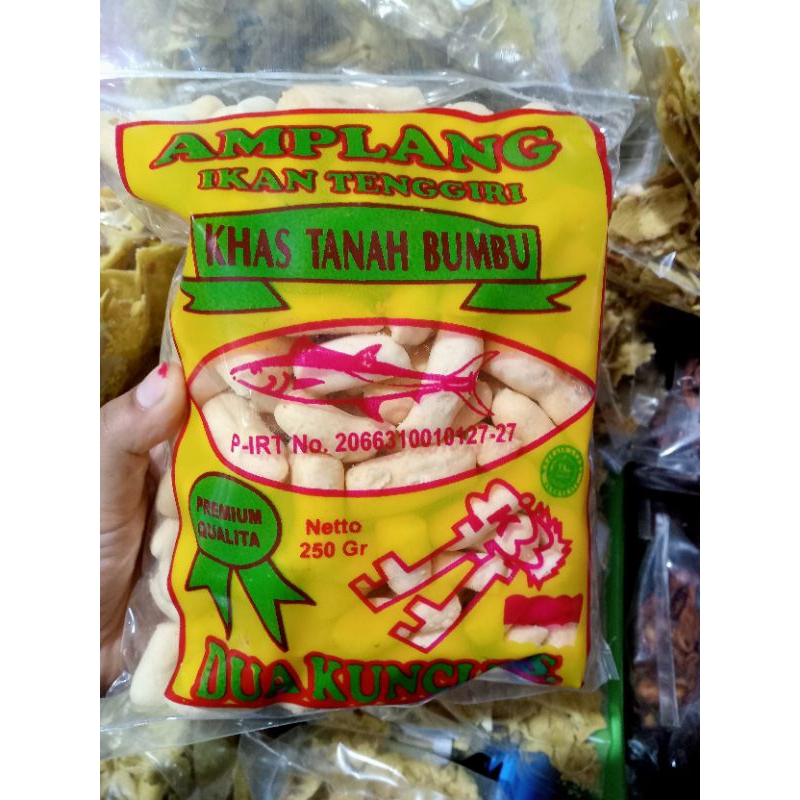 

Amplang ikan tenggiri khas Tanah Bumbu 250gr"DUA KUNCI