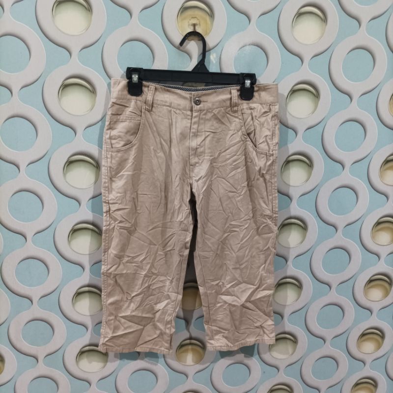 CELANA PENDEK 3/4 PRIA SECOND BROWNY ORIGINAL SIZE 30 CZL006