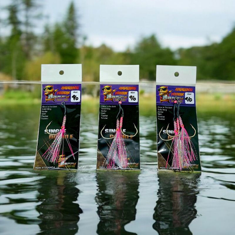 2in1 Single double Assist hook 4/0 pike slow jigging