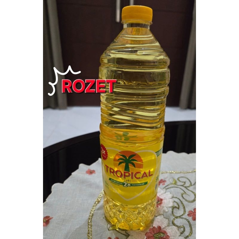 

MINYAK GORENG TROPICAL BOTOL 1 LITER