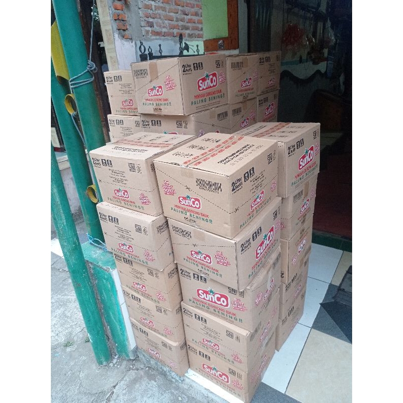 

Minyak Goreng Sunco 2ltran per karton Isi 6pcs