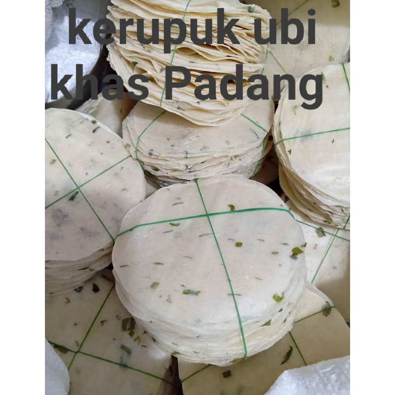 

Kerupuk ubi asli Padang| Kerupuk ubi mentah| kerupuk ubi