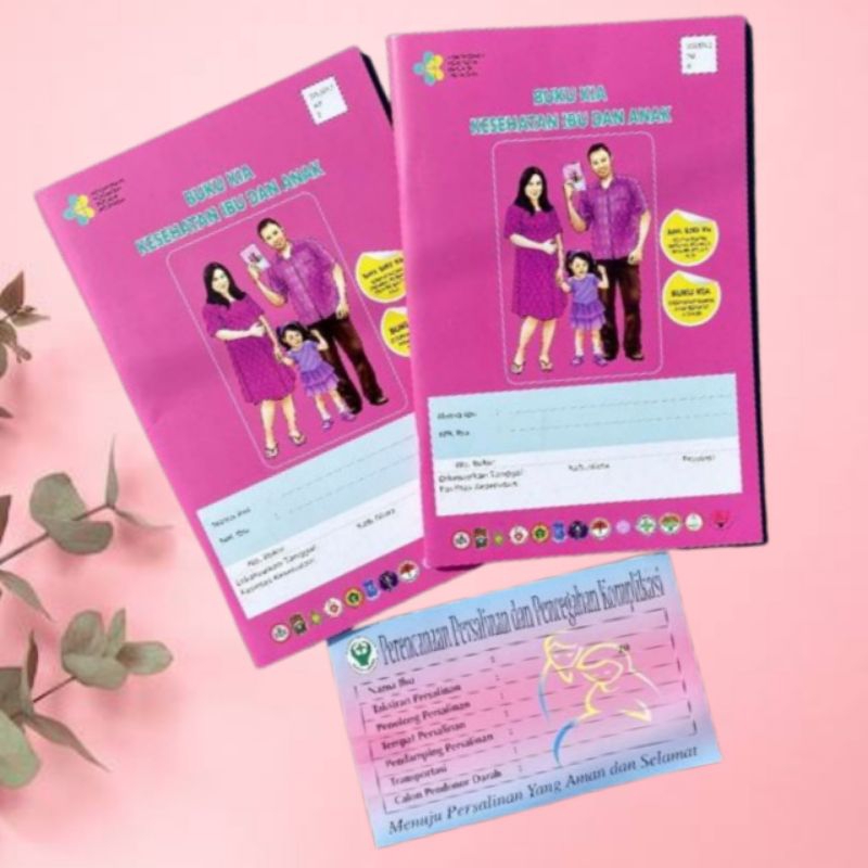 

Buku KIA Kemenkes 1 Muka Full Color Terbaru 2023 Free Sticker / Buku Pink Pemeriksaan Kesehatan Ibu dan Anak