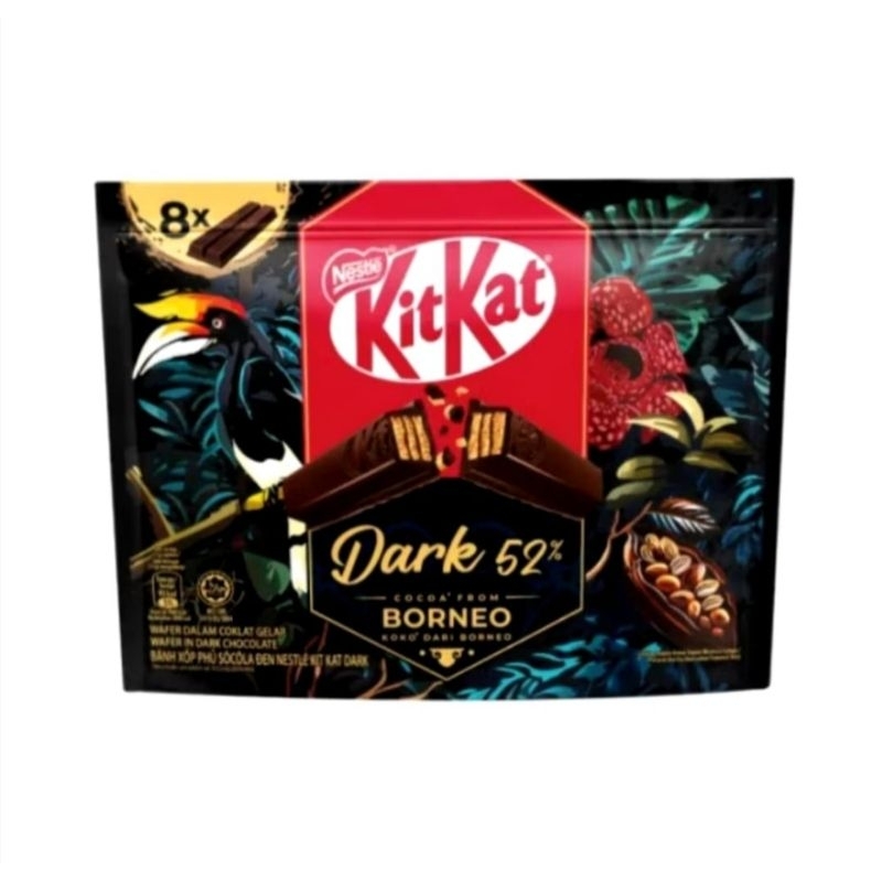 

Kitkat Dark Borneo Coklat Malaysia (8 pcs)