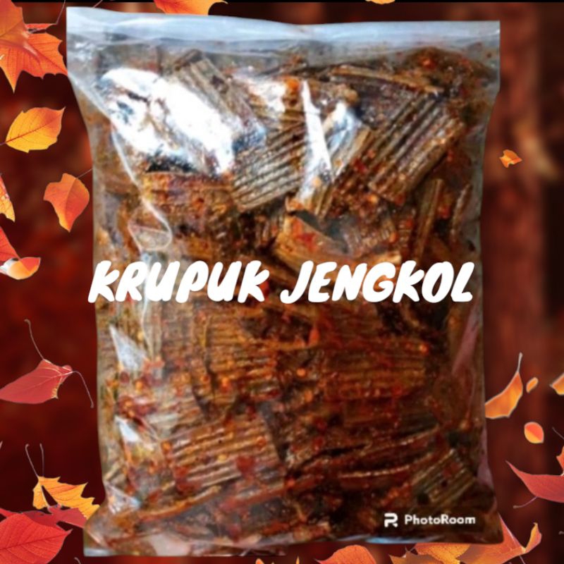 

Krupuk Seblak Krupuk Jengkol Pedas Daun jeruk 1kg
