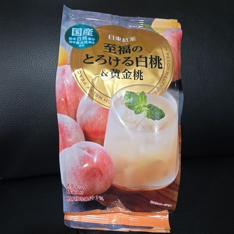 

Royal Milk Tea Peach Sachet Asli Jepang, 8sticks. (11gx8sticks). Teh Tarik.