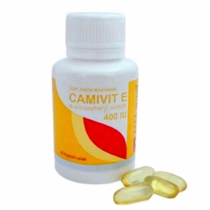 Camivit E 400 IU / botol vitamin e 400iu