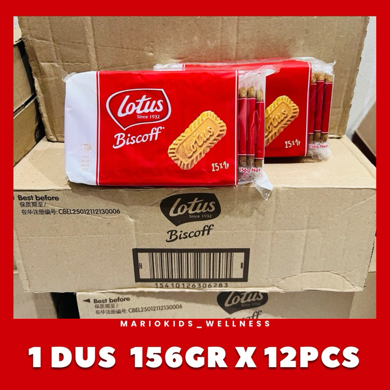 

Lotus Biscoff 1 Dus 156gr 25pcs X 12pack