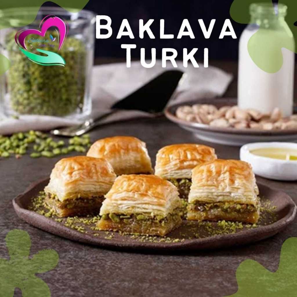 

BAKLAVA TURKI ORI | BAKLAVA SATUAN | MAKANAN TURKI | OLEH OLEH TURKI