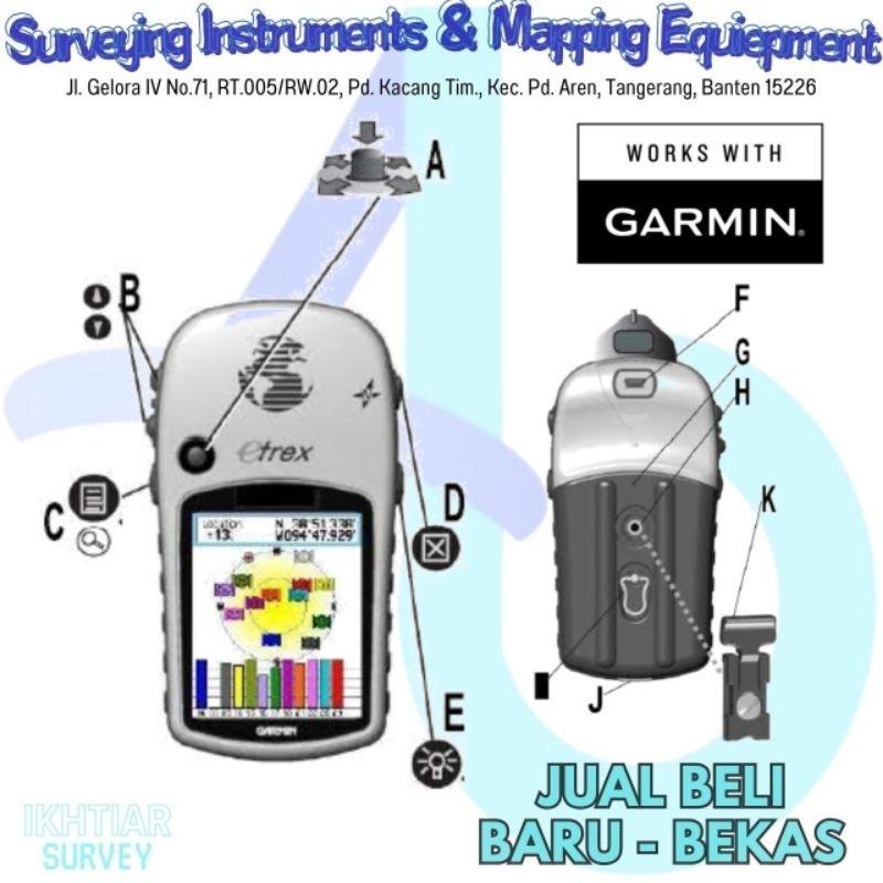 Garmin eTrex® Vista HCX / Gpsmap eTrex® Vista HCX Like new