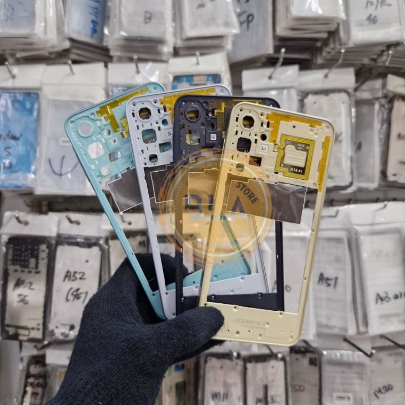 BEZEL TUTUP MESIN TULANG TENGAH BEZEL SAMSUNG GALAXY A16 5G A166
