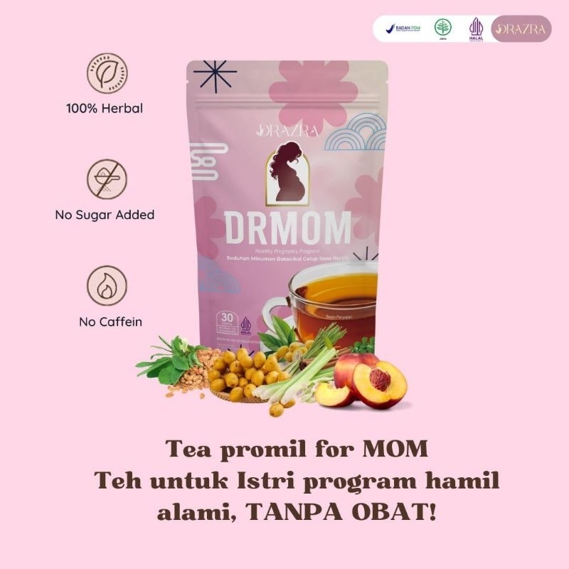 

#DRMOM#DRAZRA#MINUMAN PROMIL WANITA#MINUMAN HERBAL VIRAL