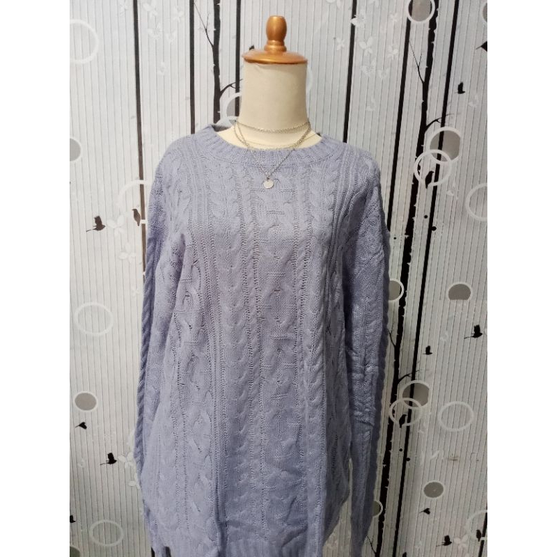 sweater ungu brand bermerek jackpot