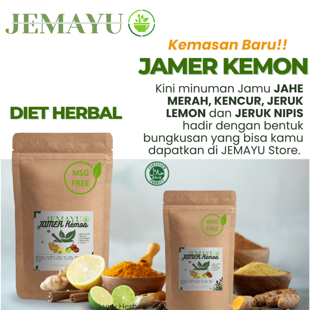 

Jahe Merah, Kencur, Jeruk Lemon, Jeruk Nipis dan Gula Aren 100 gr