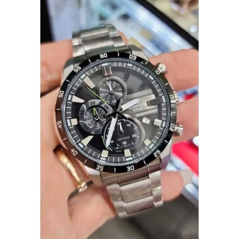 JAM TANGAN PRIA CASIO EDIFICE SOLAR EQS940 / EQS 940 CHRONOGRAPH