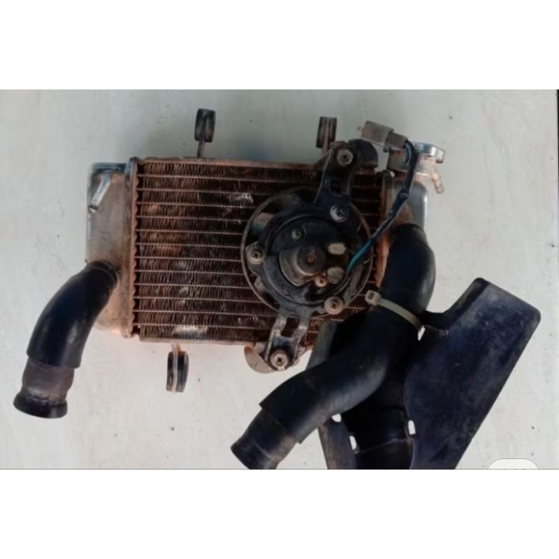 radiator kipas radiator Jupiter MX Old MX 135 seken lepasan asli Orizinally