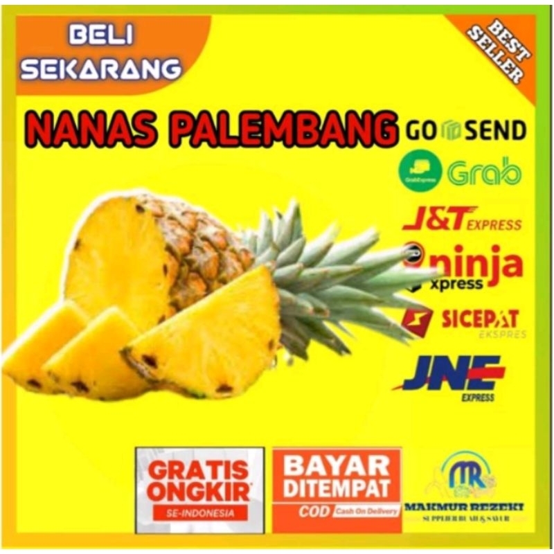 

NANAS PALEMBANG 1 BIJI 15000