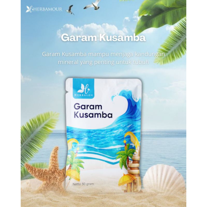 

[MITRA RESMI HERBAMOUR] GARAM KUSAMBA | 100% MURNI TANPA TAMBAHAN YODIUM | GLUTEN FREE | MENGATASI PERMASALAHAN PENCERNAAN | MENGOBATI MAGH ATAU GEERD | MENCEGAH OSTEOPOROSIS | MENGONTROL TEKANAN DARAH