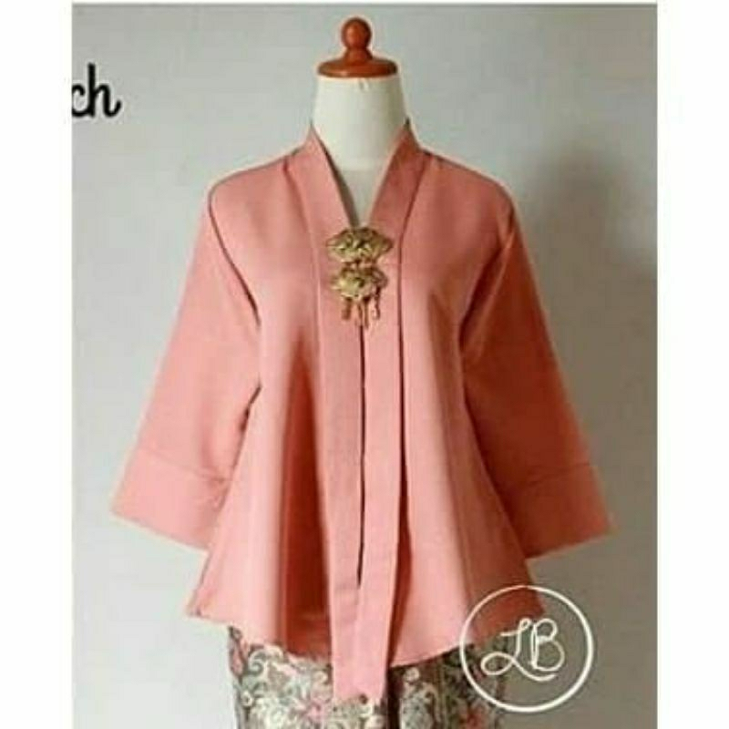 Aatasan Kebaya Polos Atasan Kebaya Floy Modern