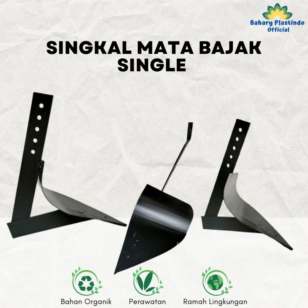 Alat Pertanian Mata Singkal Bajak Single Portable