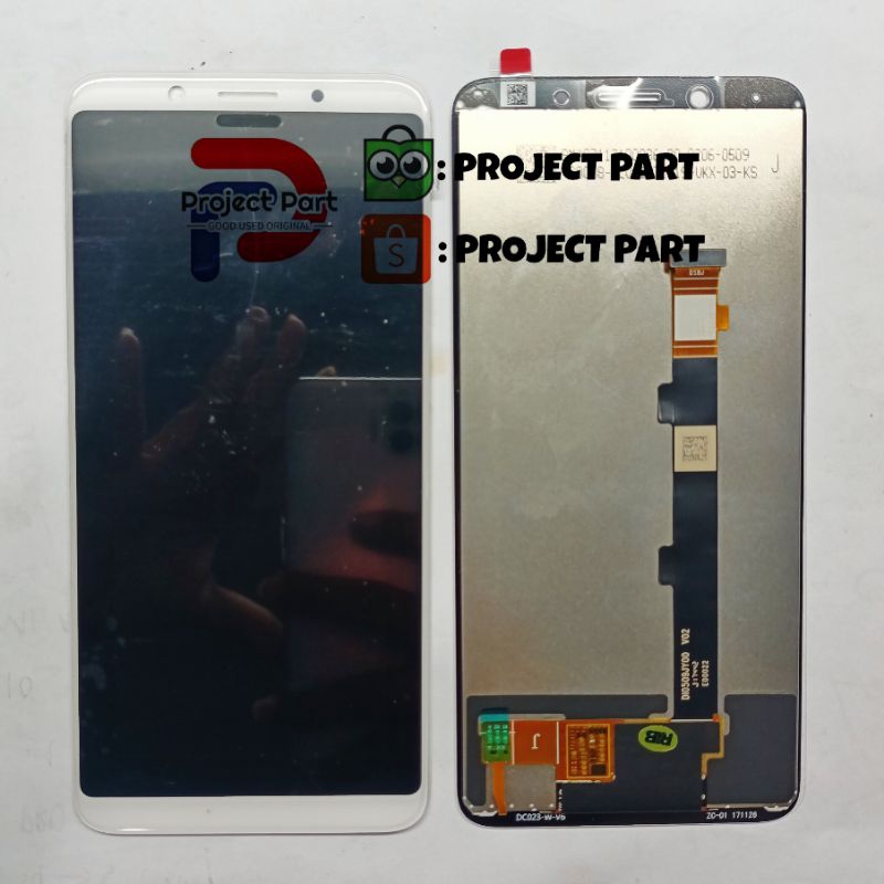 LCD TOUCHSCREEN OPPO F5 WHITE ORI MINUS