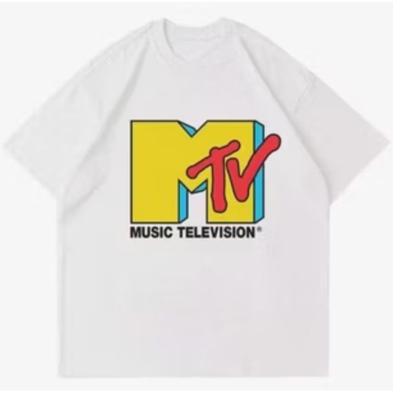 Kaos MTV - bahan cotton combed 24s