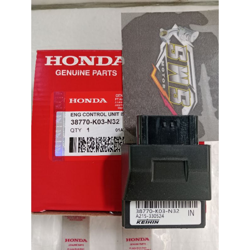 ECU CDI HONDA REVO FIT INJEKSI FGM FI INJEKSI KODE-K03