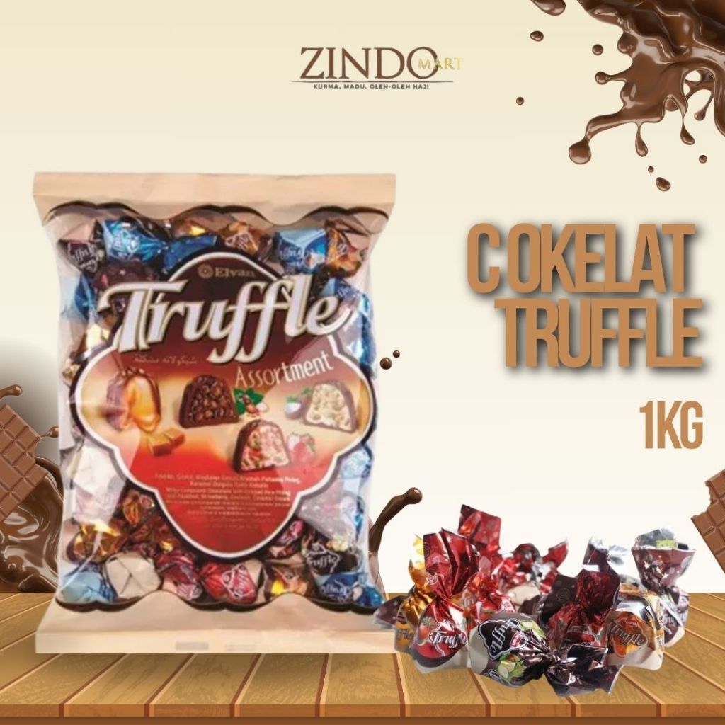 

COKLAT ARAB ELVAN TRUFFLE 1KG MIX RASA / COKELAT ARAB OLEH-OLEH HAJI & UMROH