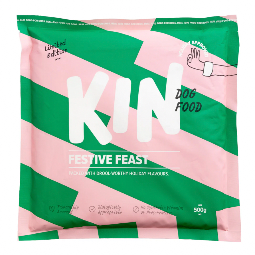 Festive Feast 500g (Limited Edition)- KIN DOG FOOD