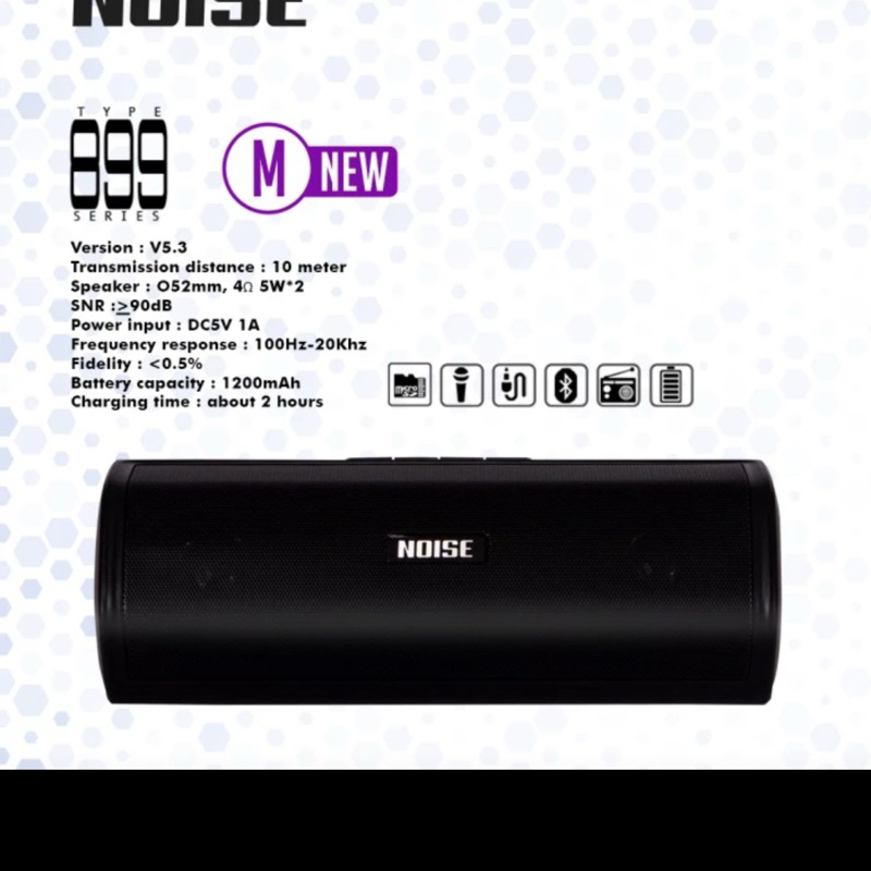Speaker Bluetooth Noise 2 inch "899M"