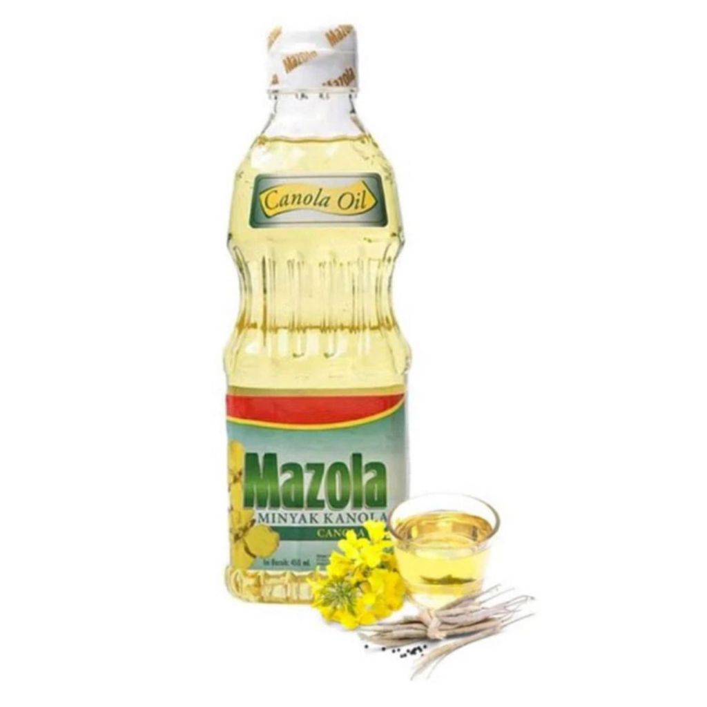 

MAZOLA CANOLA OIL 450ML / BUMBOO KANOLA / LEMAK TAMBAHAN MPASI BAYI