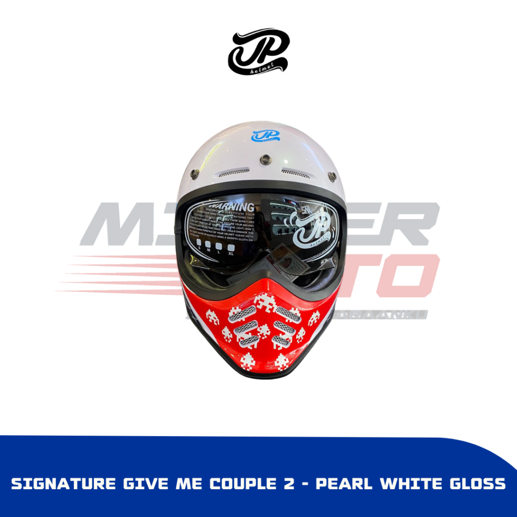 Helm Full Face JP Signature Give Me Couple 2