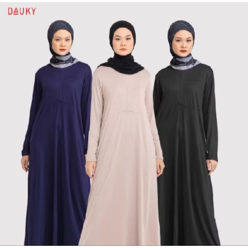 DAUKY Inner Dress Bella - Inner Daleman - Gamis Dress - Daleman Gamis Polos