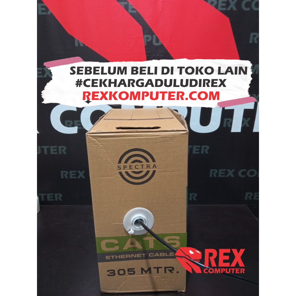 KABEL LAN SPECTRA FTP CAT6 1ROLL