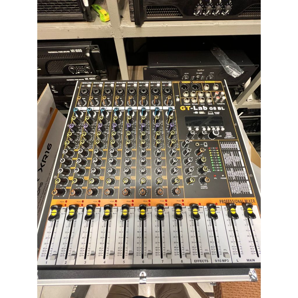 GT LAB by RDW G8 BL ORIGINAL Mixer Audio 8 Channel G 8