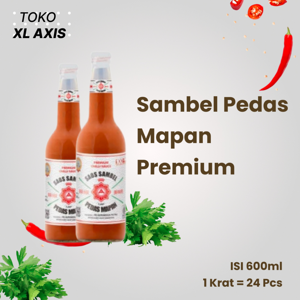 

Sambal Pedas Mapan Krat New