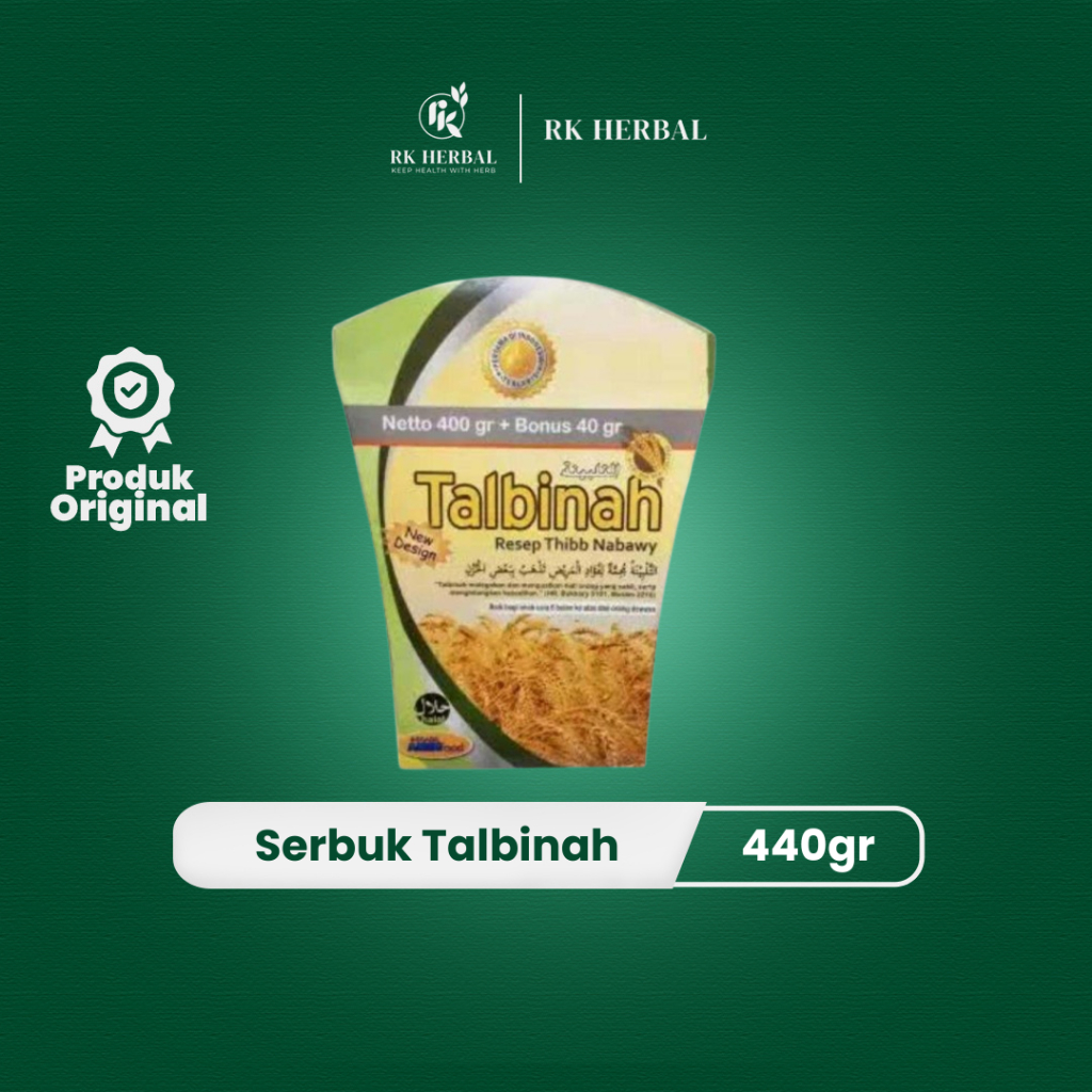

Tepung Gandum Talbina Bubur Tepung Talbinah 400gr Plus 40gr