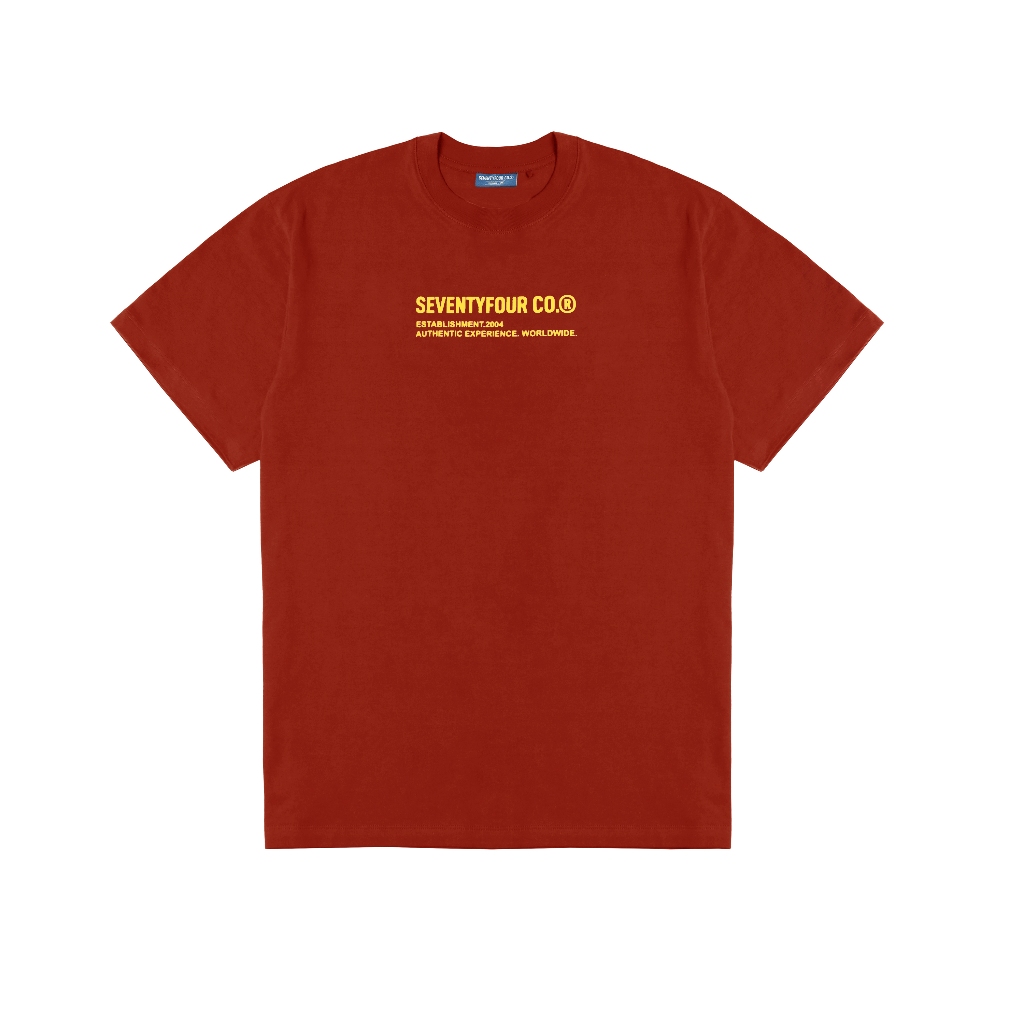 Seventyfour T-Shirt JUNYA Maroon