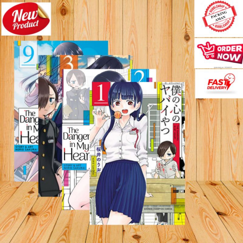 Komik Manga Boku no Kokoro no Yabai Yatsu Vol.1-11 by Norio Sakurai Bahasa Indonesia