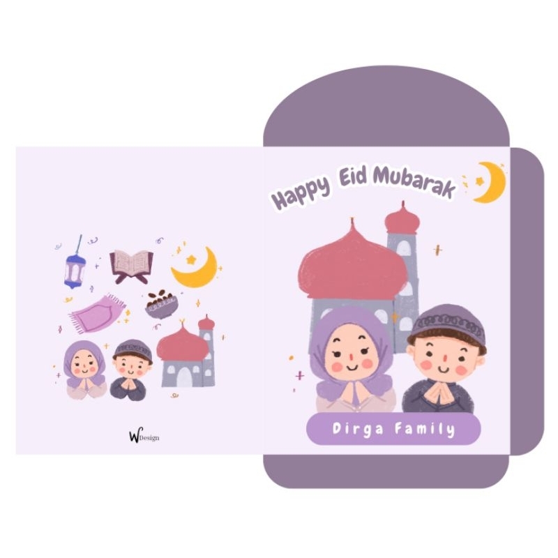 

Amplop Lebaran 2025 Custom isi 12