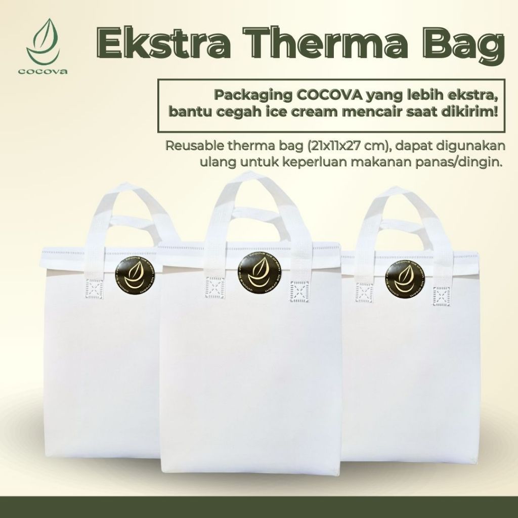 

[COCOVA] Reusable Extra Therma Bag - Tas Aluminium Foil Ekstra