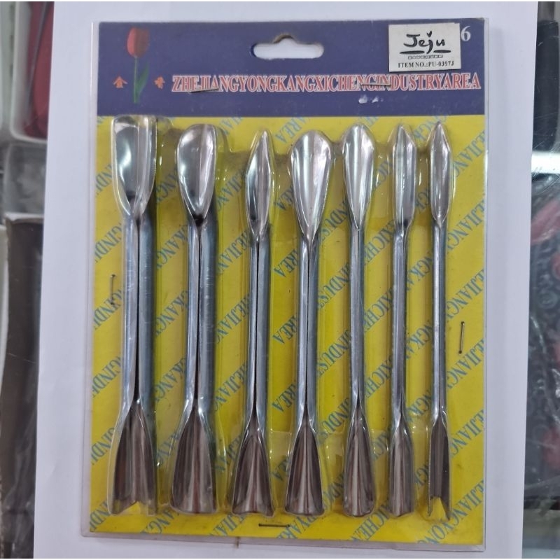 Pisau Ukir 7pcs, Panjang Total 17cm, ada 6 macam pisau ukir, Kualitas Bagus