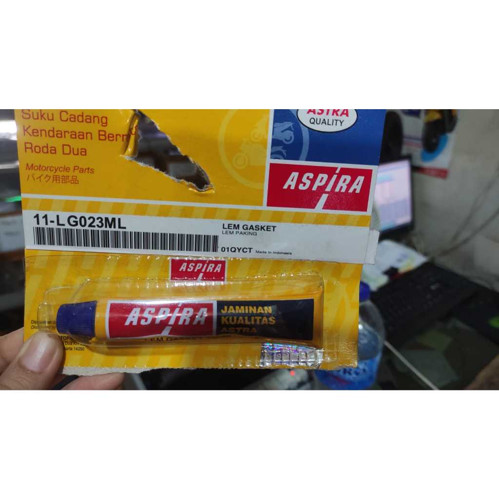 LEM GASKET ASPIRA 23ML ,SEALER TAHAN PANAS