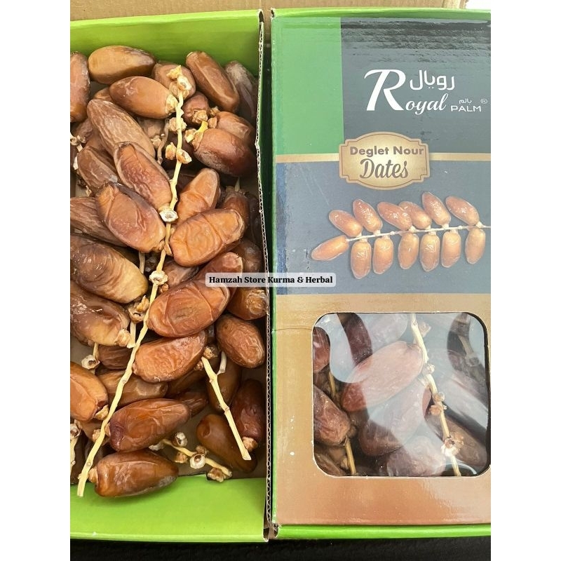 

Kurma Tunisia Tangkai 500gr | Deglet Nour Dates