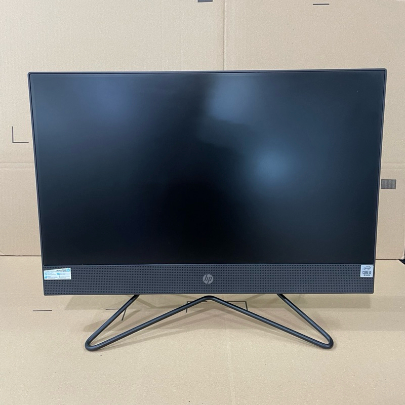 PC AIO HP CORE i3- 10TH RAM 8GB SSD 256GB  LAYAR FRAMELASE
