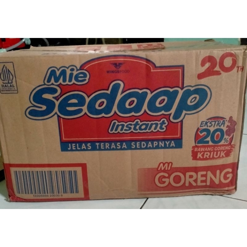 

Mie Sedap Goreng Instant 1 karton